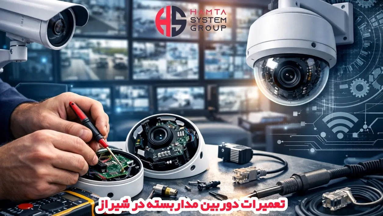 تعمیرات دوربین مداربسته خورشیدی در شیراز